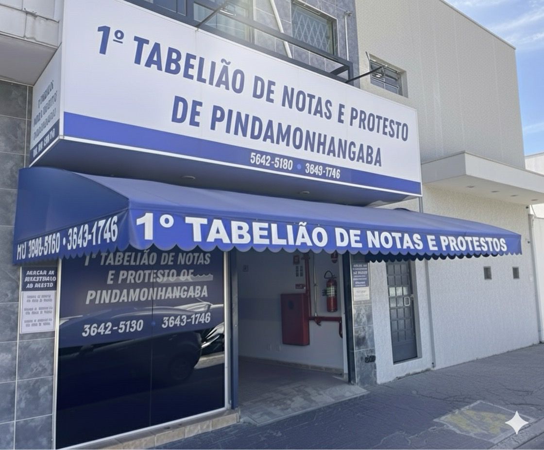 Imagem do escritório do cartório